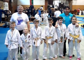 Micii judoka s-au remarcat pe tatami, în Ungaria