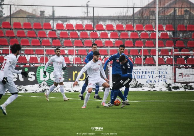 UTA are săptămână încărcată, cu trei meciuri amicale