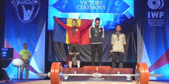 Aradul are triplu medaliat mondial de cadeţi, la haltere!