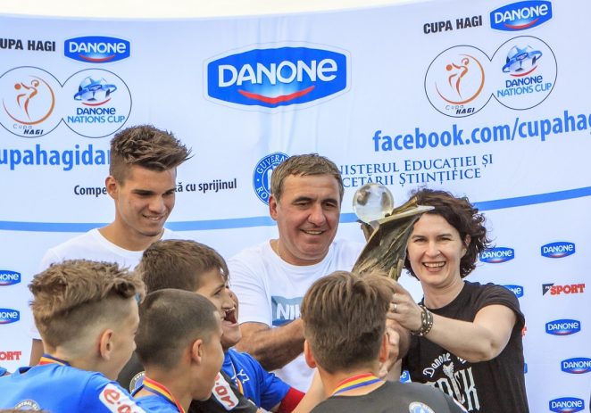 Aradul se numără printre bornele Cupei Hagi Danone