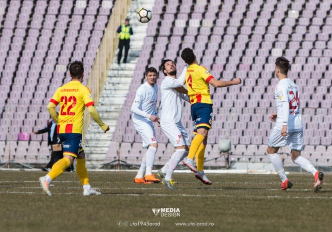 UTA a făcut figuraţie la Timişoara, cu Ripensia