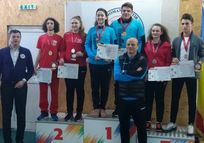 Pistolarii arădeni s-au remarcat la finala tineretului