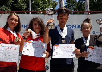 Talerista Briana Vărcuş a fost prima la etapa junioarelor III