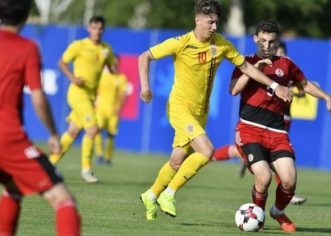 Utistul Miculescu a fost titular în tricoul naţionalei U19