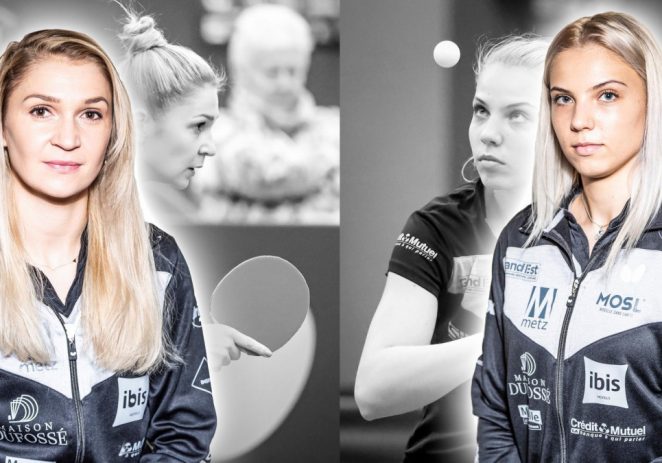 Arădeanca Dana Dodean şi Adina Diaconu vor fi colege, la Metz TT, pentru încă un sezon