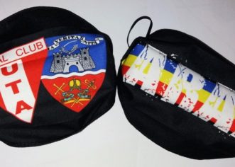 Arădenii îşi pot achiziţiona măşti personalizate cu UTA, de la sediul clubului