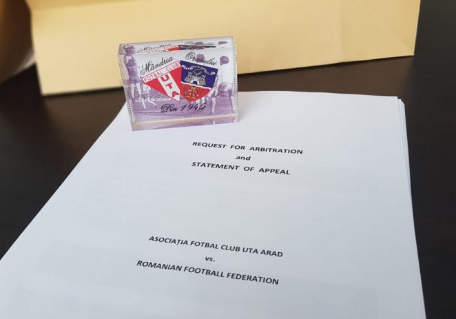 Este oficial: UTA a făcut apel la TAS! Promovarea în Liga 1 se joacă şi la…Lausanne