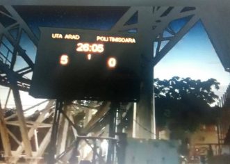 Bibarţ se laudă cu „televizoarele” de pe noul stadion! Două mini-tabele completează tabloul unui proiect penibil