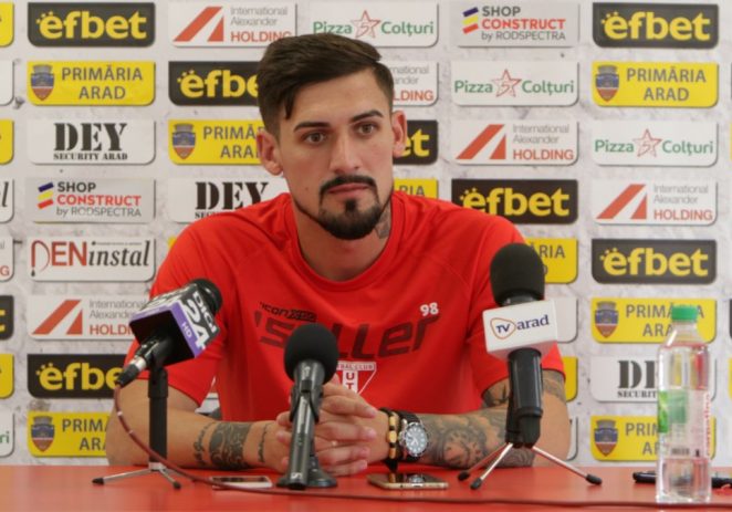 Albu anunţă prima victorie a UTA-ei, în Liga 1: „Concentraţi şi determinaţi”