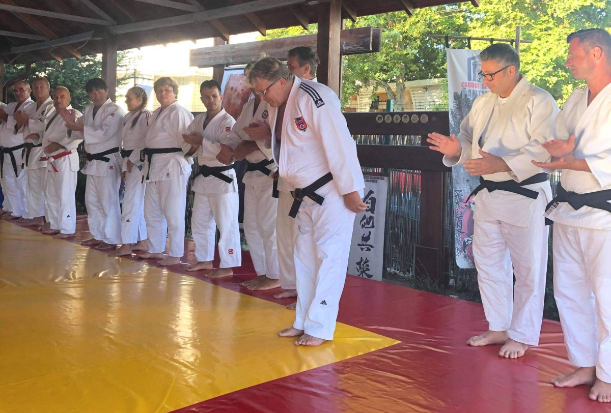  Judoka CSM-ului s-au pregătit la munte, Drimbe se specializează cu un maestru japonez
