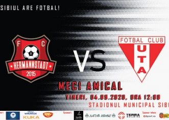 UTA dispută vineri un meci amical la Sibiu, cu FC Hermannstadt
