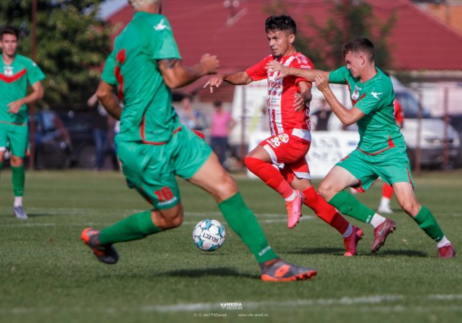 UTA şi-a regăsit pofta de gol în amicalul cu Cermeiul: le-a dat opt „sămădăilor”!