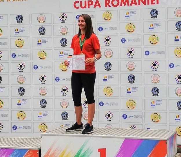  Talerista arădeană Briana Vărcuş, medalie de aur la Cupa României