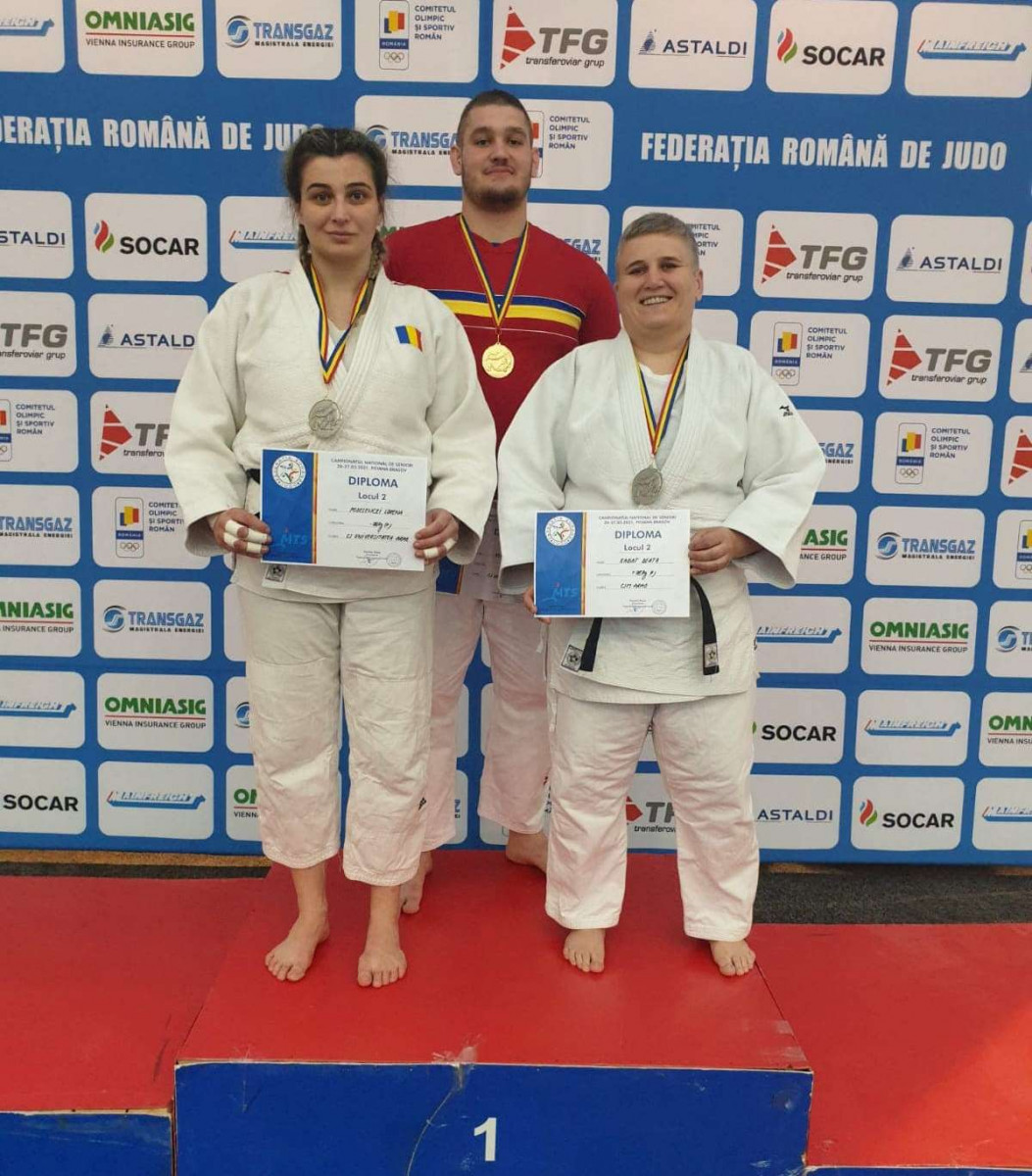  Luca Kunszabo, campion de seniori la judo! Trei medalii arădene pe tatami