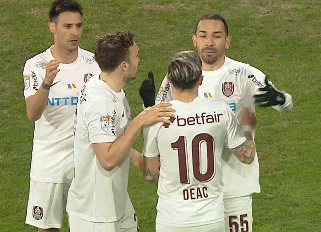 CFR Cluj câştigă în stil italian la Arad, iar UTA se poate gândi la play-out