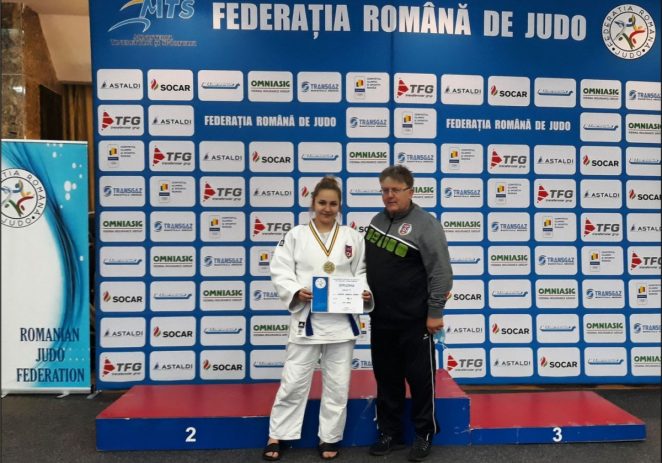 Judoka Andreea Ciopraga a cucerit bronzul naţional la junioare mari