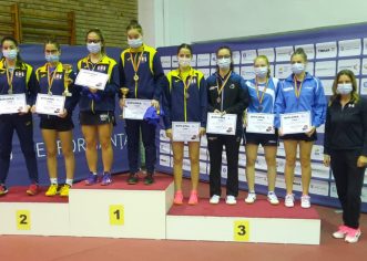 Irina Rus a urcat pe podiumul naţional al junioarelor, la tenis de masă