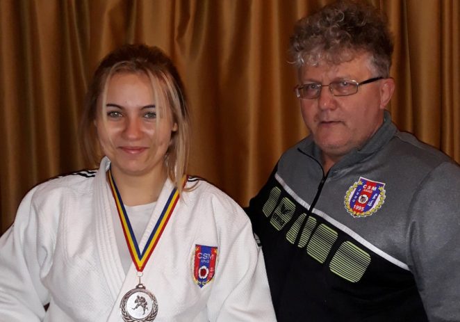 Judoka arădeană Andreea Ciopraga, vicecampioană naţională de tineret