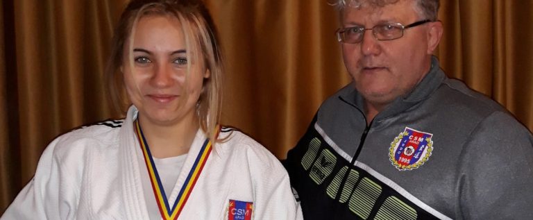Judoka arădeană Andreea Ciopraga, vicecampioană naţională de tineret