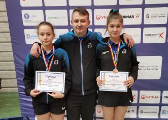 CSM Arad obţine încă două medalii naţionale la tenis de masă!