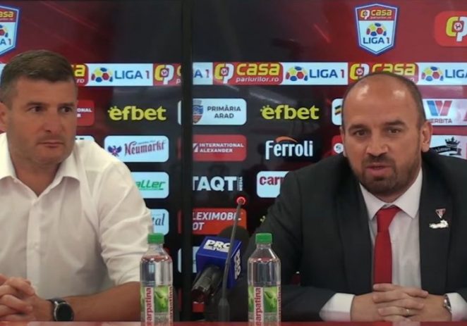 Attila Brosovszki, noul manager al UTA-ei: ”Vom face tot posibilul să creștem ca și club”