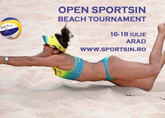 Clubul Sportsin din Arad organizează turneu de volei pe plajă pentru amatori