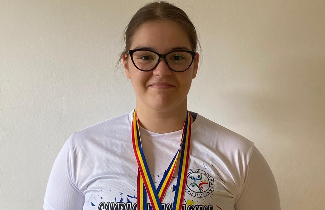  Judoka Daria Tudorache, medalie de bronz la Cupa Europei!