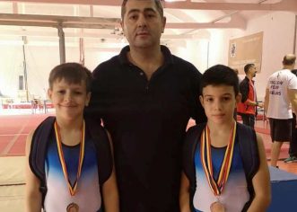 Gimnaştii de la CSŞ Gloria au urcat pe podium la un concurs internaţional