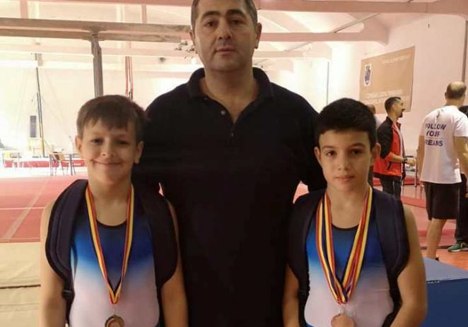 Gimnaştii de la CSŞ Gloria au urcat pe podium la un concurs internaţional