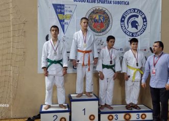 Judoka CSM-ului arădean, pe tatami la Subotica. Alin Tincu a urcat pe podium