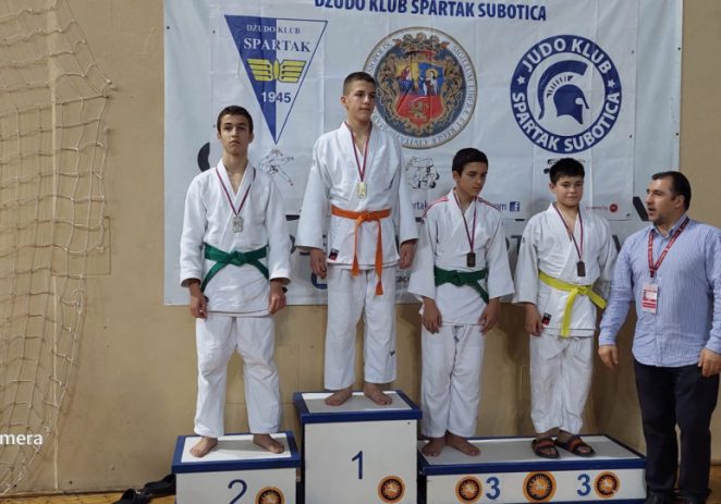 Judoka CSM-ului arădean, pe tatami la Subotica. Alin Tincu a urcat pe podium