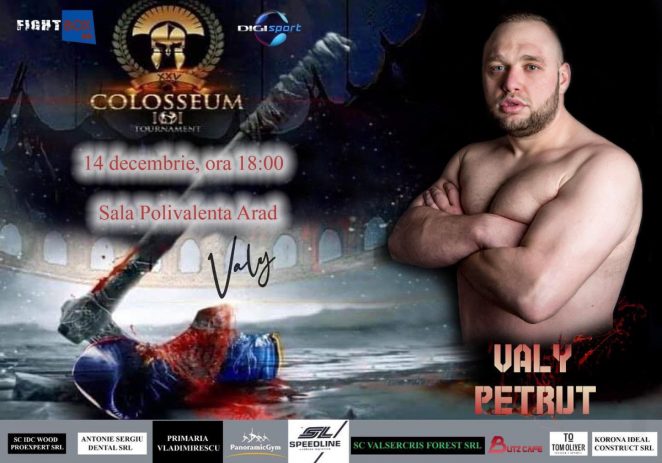 Fanii sporturilor de contact din Arad, aşteptaţi pe 14 decembrie la Colloseum Tournament!