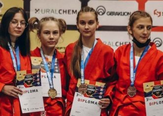 Arădeanca Timeea Hegyi a luat bronzul la Europenele de sambo, cadete!