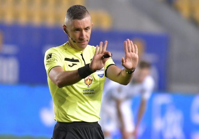 Îi arbitrează o piază rea! Bucureşteanul Radu Petrescu, la centru în Rapid – UTA