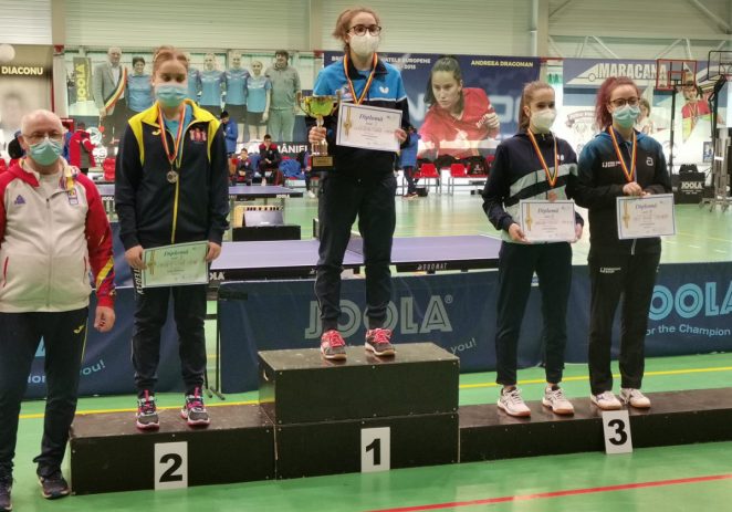 Alesia Sferlea şi Irina Rus au adus primele medalii în acest an, pentru tenisul de masă arădean!