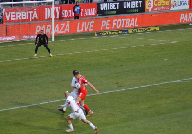 UTA – Gaz Metan Mediaș 0-1 (0-0) Alte măști, aceeași piesă…