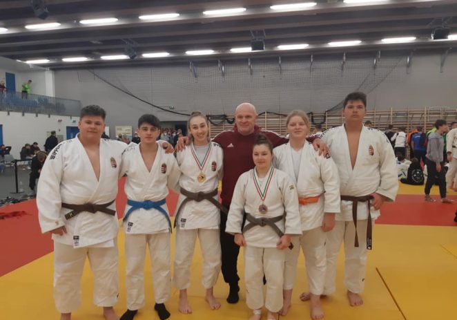 Judoka Carolina Szabo a urcat din nou pe podium, în Ungaria!