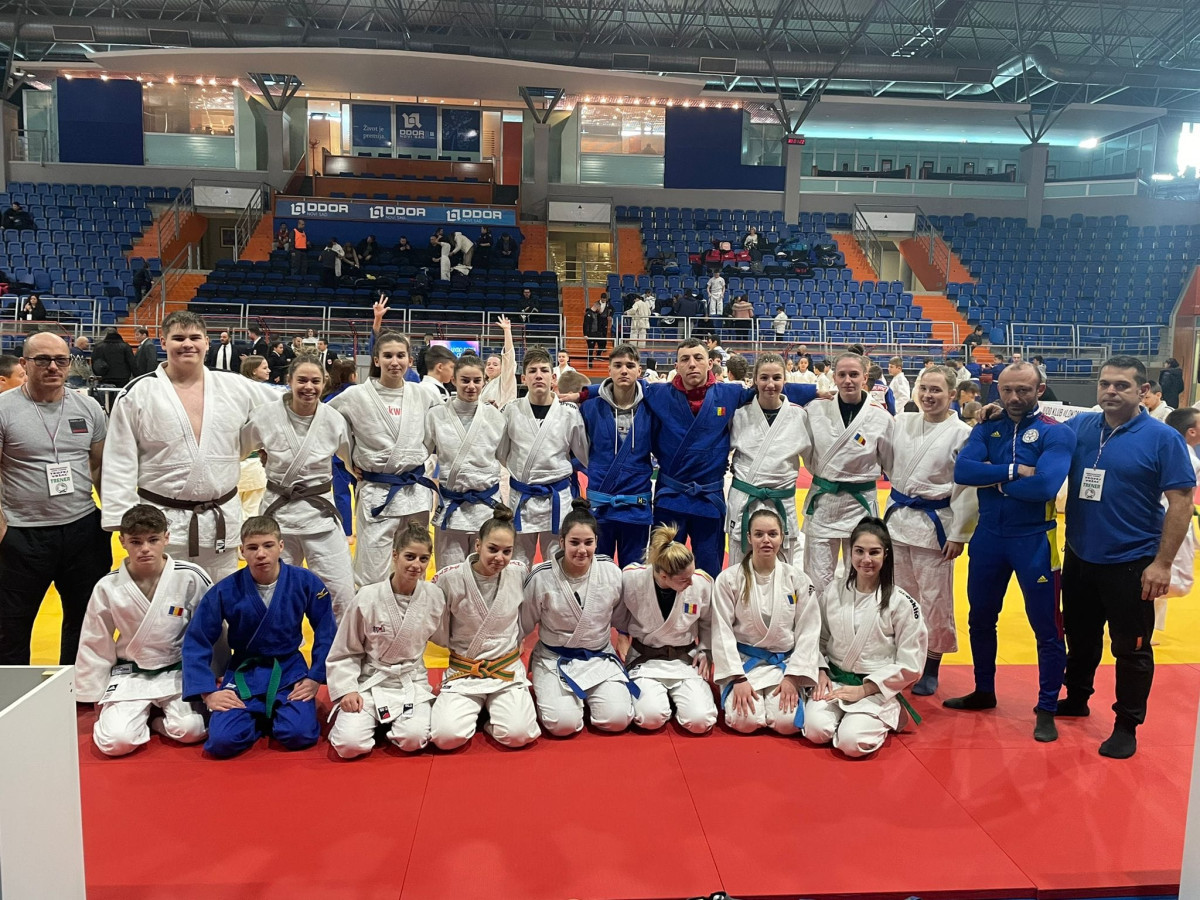  Judoka arădeni au pregătit în Serbia etapa finală a Campionatului Naţional U18