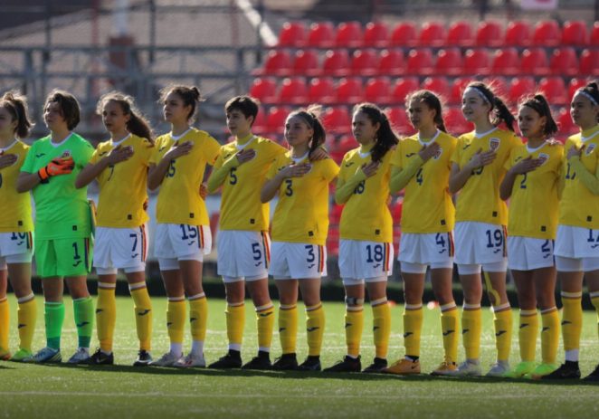 Fotbalistele „tricolore” U17 au fost spulberate de Ungaria, în amicalul de la Arad
