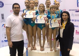 Micile gimnaste arădene au debutat în acest an cu trei medalii naţionale!