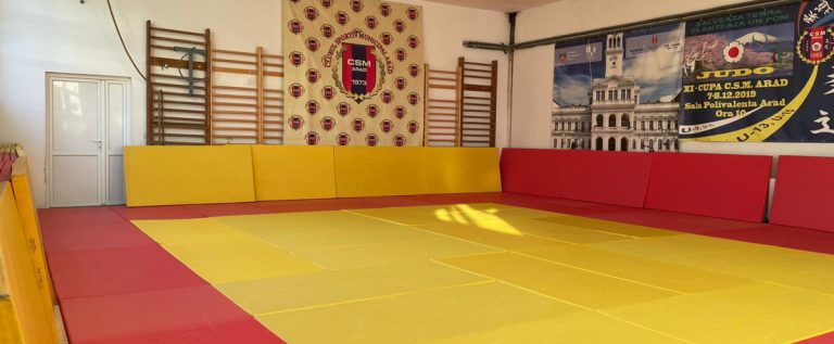 Sala de judo a CSM Arad, din cartierul Aurel Vlaicu, îşi redeschide de luni porţile!