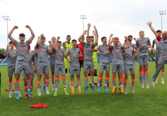 Atletico Arad s-a calificat la turneul final al Ligii Elitelor U15, unde va lupta pentru un loc în finală cu FCSB