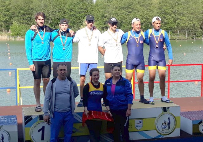 Kaiaciştii CSM-ului arădean au vâslit pentru medalii naţionale pe lacul Bascov