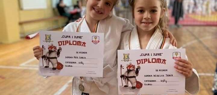 Micii judoka de la CSŞ Gloria Arad s-au remarcat la Cupa 1 Iunie