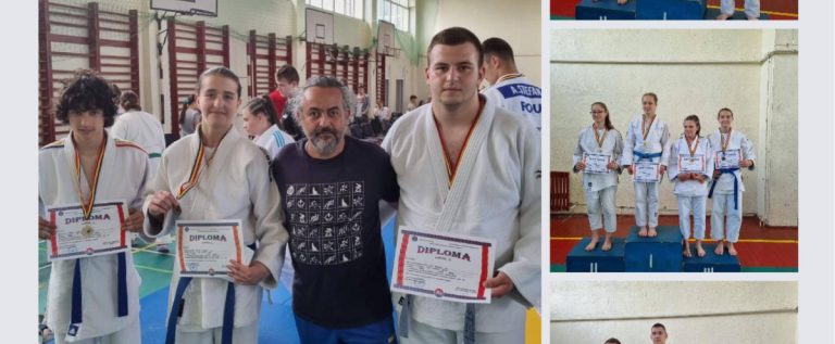 Trei medalii arădene pe tatami, la Campionatul Naţional Şcolar de judo U18