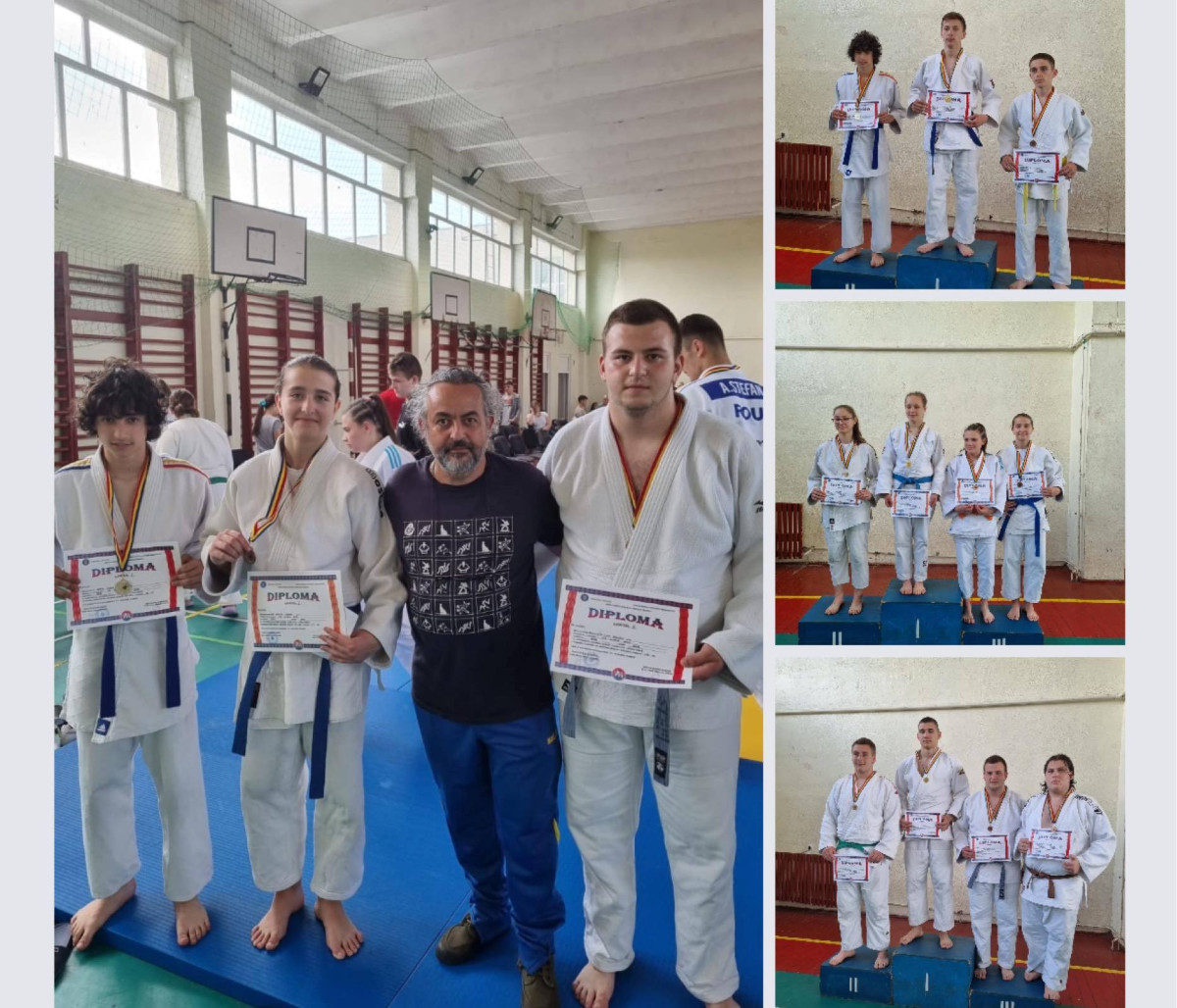  Trei medalii arădene pe tatami, la Campionatul Naţional Şcolar de judo U18