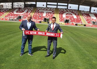 Ilie Poenaru a fost prezentat, astăzi, noul antrenor al UTA-ei: “Îmi impun singur obectivul, acesta e play-off-ul!”