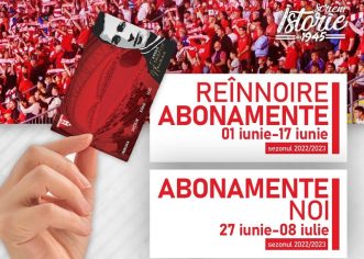 UTA vinde abonamente pentru sezonul 2022-2023 al ligii I