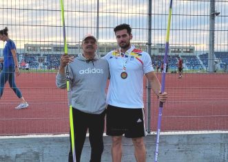 Atletul arădean Denis Both a cucerit bronzul balcanic de seniori, la aruncarea suliţei!