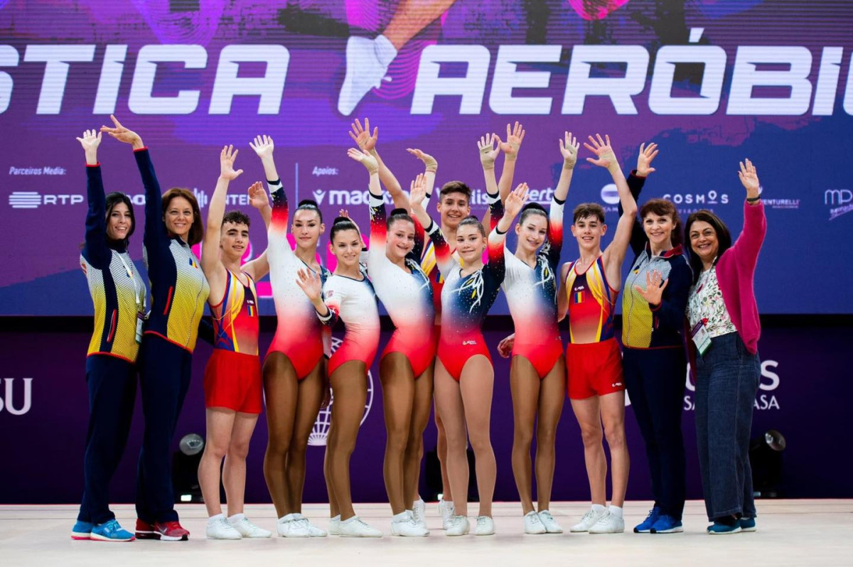  Gimnaşti arădeni, la startul Mondialului de aerobic din Portugalia!